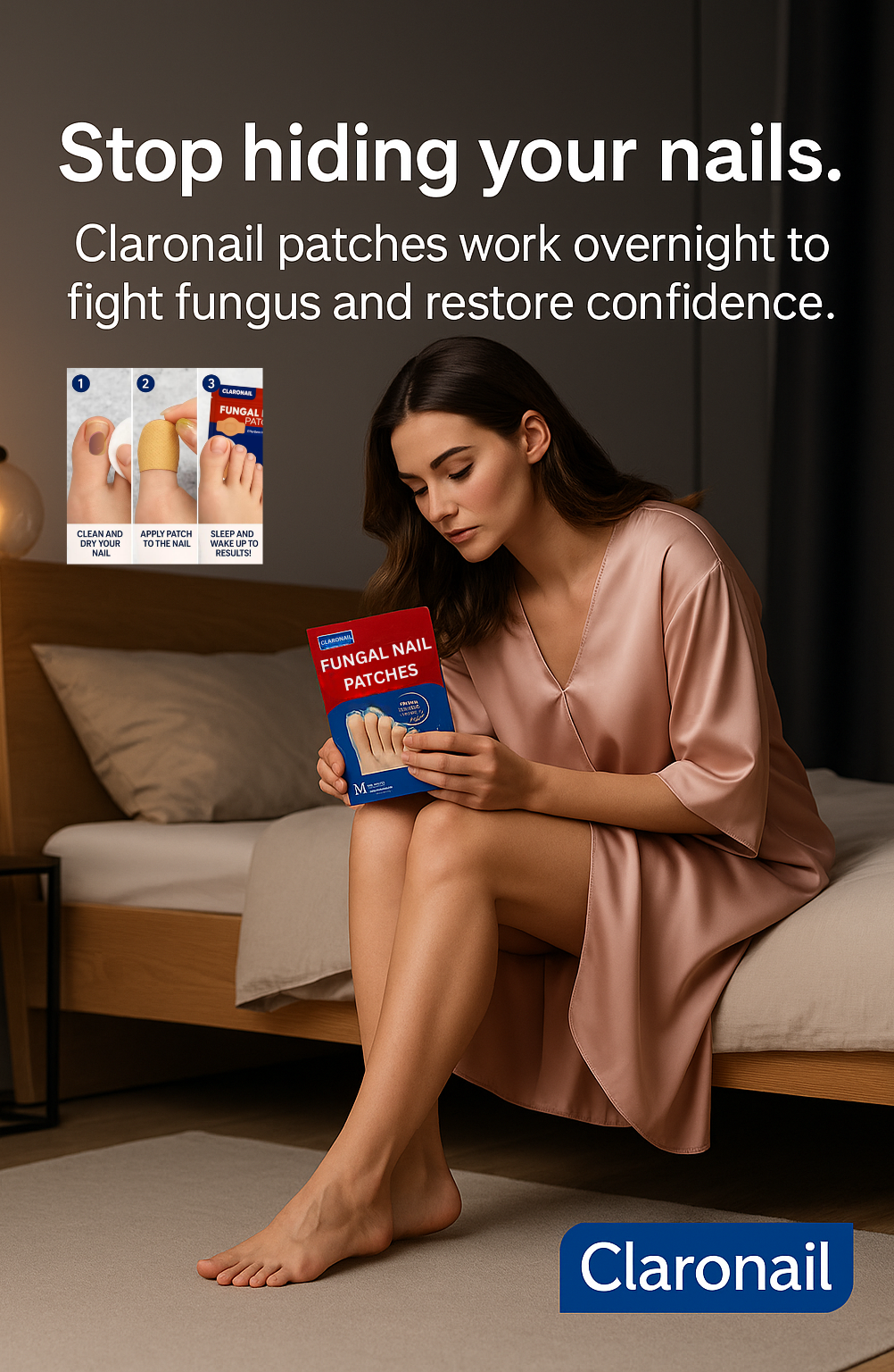 Claronail Fungal Nail Patches